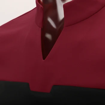 Cosplay 2019 Star Picard Startfleet Vienodas Žygį Naujų Inžinerijos Red Top Marškinėliai ST Kostiumas Helovinas Šalis Prop