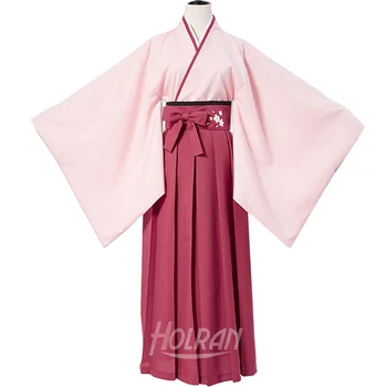 Cosplay Kostiumų Likimas Cos Okita Souji Japonija Stiliaus Kimono Sakura Saber Apranga Visai Rinkiniai Anime Kostiumas