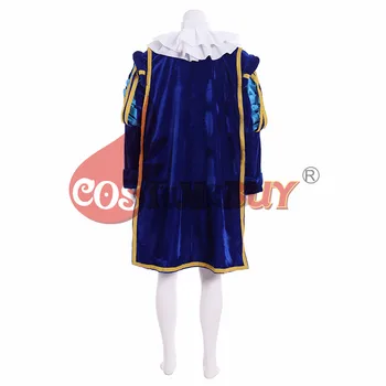 Costumebuy Viktorijos Karališkasis Tudor Karalius Cosplay Kostiumų Renesanso, Viduramžių Princas Elizabethan operos Spektaklis Kostiumas Užsakymą