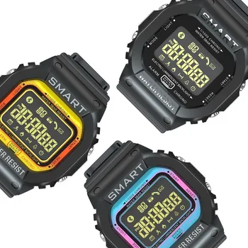 COXRY Stačiakampio Smart Žiūrėti Sporto Laikrodžiai Vyrams Apyrankę 2019 Veikia Smartwatch Moterų Skaitmeninės Elektronikos Laikrodis Žadintuvas