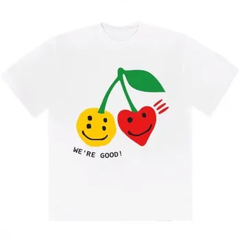 CPFM.XYZ T-shirt mes geri vyšnios Logotipas Spausdinti CPFM T-marškinėliai Vyrams, Moterims, Kanye West Tee Aukštos Kokybės Viršūnės