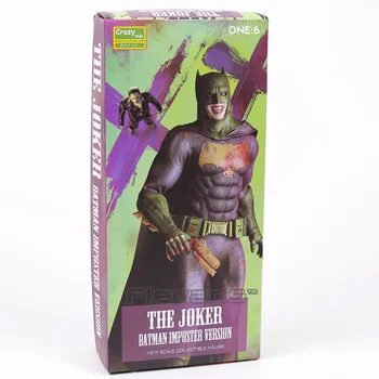 Crazy Žaislai Joker Imposter Versija 1/6 Masto PVC Pav Kolekcines, Modelis, Filmų ir TV Žaislas 30cm