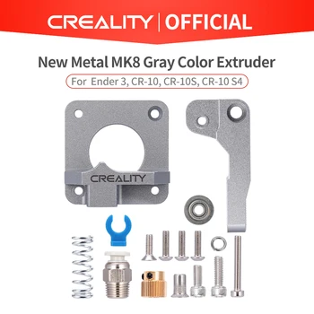 CREALITY 3D Naujas Metalo MK8, Pilkos Spalvos Ekstruderiu Aliuminio Lydinio Blokuoti Išvyniojamų Ekstruderiu 1.75 mm Kaitinimo Už Ender CR Serijos Spausdintuvai