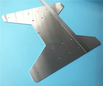 Creality CR-10 S5 Y AŠIS Vežimo Aliuminio plokštės Inspektas paramos, kurti plokštė CR-10 5S 500mm 3D spausdintuvo dalys