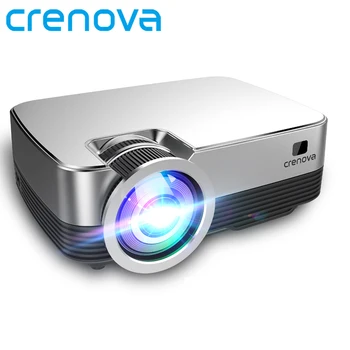 CRENOVA Projektorius (Pasirinktinai Android OS 8.0) Vaizdo Mini Projektorius K6 1280*720P Su 