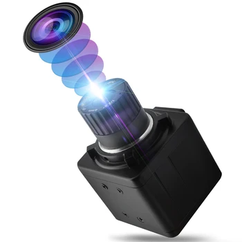 CS Mount Vadovas Fiksuotas Fokusavimas Star Light Mažo apšvietimo 2MP 1080P SONY IMX322 Webcam uv-C Plug Žaisti USB Kamera su Byla