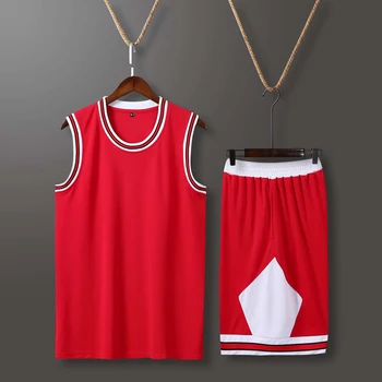 Custom Krepšinis-Uniformos-Rinkiniai perjungimas Vyrų Koledžo Krepšinio komandos Marškinėliai tinka šortai Profesionalaus Krepšinio džersio 
