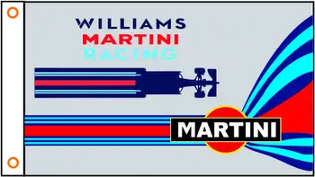 Custom vėliavos automobilių Martini reklama 3x5ft Poliesteris 06