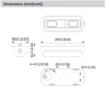 Dahua 3MP WizMind Dual-Objektyvas Tinklo Kamera IPC-HDW8341X-3D-S2 H. 265 built-in Mikrofono ir garsiakalbio Paramos Veido Aptikimas