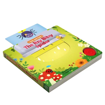 Dainuoti ir Pastumkite Itsy Bitsy Spider Institucijų Operacija Montessori Medžiagų Klasėje Nuotrauką Kartono Knygų Vaikams