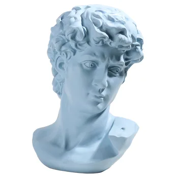 David Galvos Portretai Krūtinė Venera Mini Gipso Statulą Europos imitavo gipso dervos Mikelandželo Skulptūra Namų Puošybai