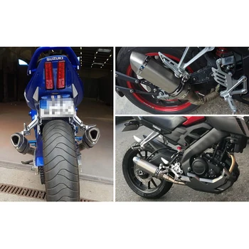 DB žudikas Motociklo Išmetimo Vamzdis Duslintuvo Moto Pabėgti Nmax Yamaha Xt 600 Ybr 125 R1200Rt Bws 125 Motociklas