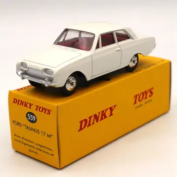 DeAgostini 1/43 Dinky toys 559 Ford Taunus 17M Diecast Modeliai Limited Edition Kolekcija