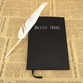 Death Note Planuotojas Plunksnų Pen Anime Dienoraštis Animacinių Filmų Knygos Mielas Mados Tema Cosplay Didelis Miręs Pastaba Raštu Leidinys Sąsiuvinis