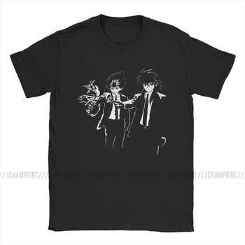 Demonas Fantastika T-Shirt Vyrai Yu Yu Hakusho Yusuke Kurama Anime Vintage Marškinėliai Apvalios Apykaklės Trumpas Rankovės Marškinėliai Dovanų Idėja Viršūnės