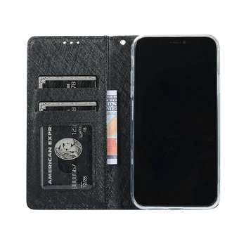 Derliaus Odinis dėklas iPhone 12 11 Pro Max X XR 6 6s 8 7 Plius Magnetinio Piniginės Telefono dėklas Skirtas iPhone 12 Mini XS Max Flip Case