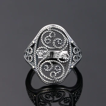 Derliaus Tuščiaviduriai Drožyba Žiedas Moterims Vestuvinis Žiedas Vestuvinis Žiedas už Osioms Šalies Dovanų Moterų Papuošalai
