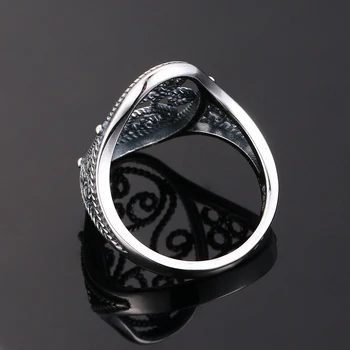 Derliaus Tuščiaviduriai Drožyba Žiedas Moterims Vestuvinis Žiedas Vestuvinis Žiedas už Osioms Šalies Dovanų Moterų Papuošalai