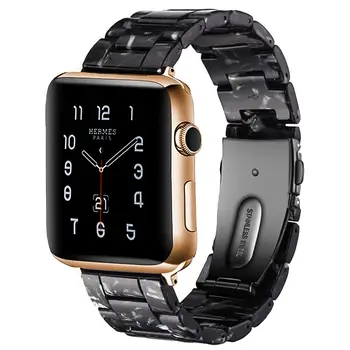 Derva diržu, Apple watch band 44 mm 40mm iwatch juosta 42mm 38mm nerūdijančio plieno Watchband apyrankė 