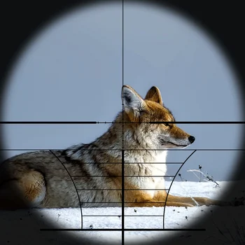 DIANA AOE 6-24X50 Apimtis Reguliuojama Green Red Dot Šviesos Taktinis Riflescope Tinklelis Optinio Šautuvo Akyse Medžioklės Monokliai oriniams
