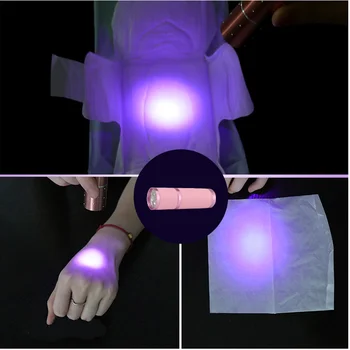 Didelės Galios Mini 9 LED Žibintuvėlis Lempa Nagų Džiovintuvas Nešiojamų UV Gelio 15s Greitai Išdžiūti Nagų lako Kietinimo Lempa Aliuminio Lydinio Žibintuvėlis Šviesos
