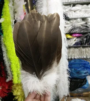 Didmeninė 10vnt gražus gamtos plunksnos retas 12-14 cm 30-35 cm Šventė drabužių dekoravimas
