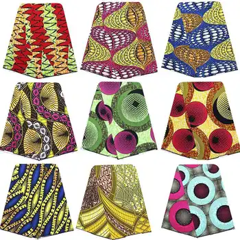 Didmeninė afrikos ankara naujausias minkštas vaškas spausdinti vaškas audinio raudona lapų stiliaus,afrikos dėvėti drabužiai, medvilnės moterims