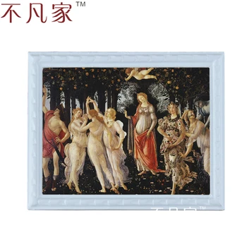 Didmeninė lėlių 1:12 masto miniatue Klasikinė religijos, 2 naftos tapyba, C-4
