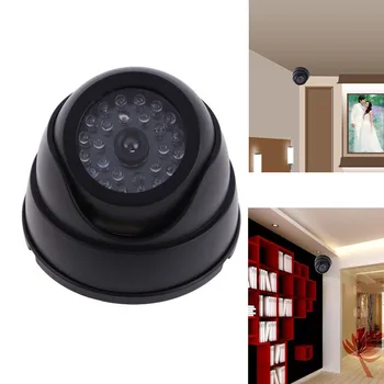 Didmeninė Vaizdo Stebėjimo CCTV Saugumo Modeliavimas Manekeno Netikrą Kamera, Mirksi Raudonas LED, Šviesos, Lauko, Patalpų Apsaugos Priemonės