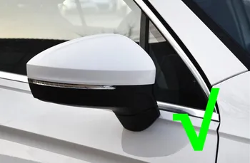 Dinaminis LED Indikatorių Pusės Veidrodėlis Indikatorius Posūkio Šviesos Signalą Volkswagen vw Tiguan Allspace BW2 2017 2018 2019 Automobilių Reikmenys