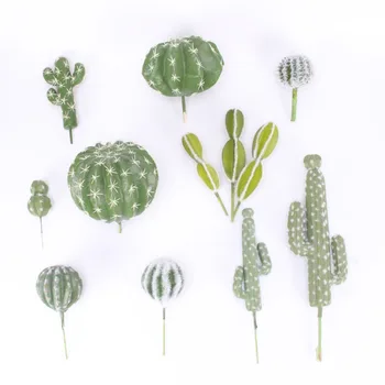 Dirbtiniai augalai galvos gėlių reikmenys, putos, modeliavimo didelis kaktusas kamuolys namų puošybai netikrą sultingi kaktusiniai augalai vazoninių