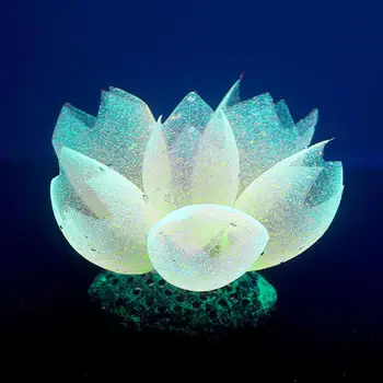 Dirbtinės Šviesos Jūros Plukių Akvariumo Dekoras Liuminescencinės Burbulas Koralų Po Vandeniu Augalų, Žuvų Bako Apdailos Ornamentu