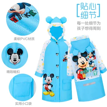Disney Lietpaltis Mielas Mickey Minnie nepralaidūs Vaikai, Vaikai, Berniukas ir Mergaitė Poncho raincover Rainsuit moteris vyrai lietpaltis lauko dovana