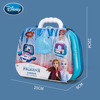 Disney Mergina Žaislas Sušaldyti 2 Elsa Makiažas Rankinėje Žaislas Makiažas Vaikas Modeliavimas Mergina Žaisti Namų Makiažo Priemonė Dovanų Rinkinys