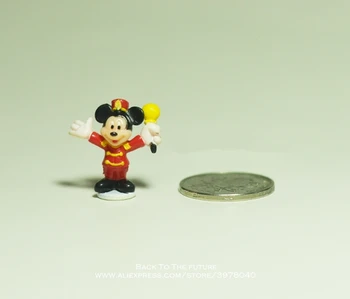 Disney Mickey Mouse kruizinių klasikinis 2.3 cm Veiksmų Skaičius, Laikysena Anime Apdailos Surinkimo Statulėlės Žaislo modelis, vaikų dovanų