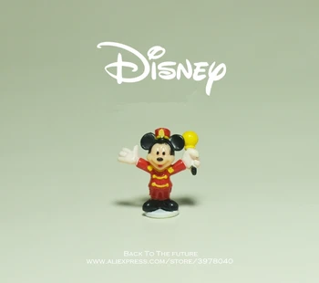 Disney Mickey Mouse kruizinių klasikinis 2.3 cm Veiksmų Skaičius, Laikysena Anime Apdailos Surinkimo Statulėlės Žaislo modelis, vaikų dovanų