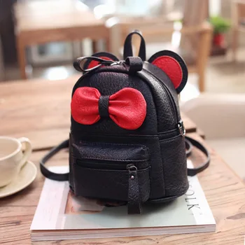 Disney Mickey mouse vaikų pečių maišą mergina minnie rankinėje mažas maišelis vaikas mielas lankas kuprinė kūdikiui mokyklos maišą