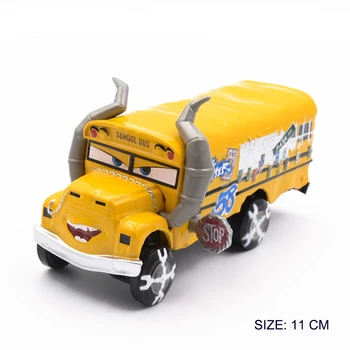 Disney Pixar Cars 3 Diecast Metal Automobilių Žaislai Mokyklos Autobusas Praleisti Placek Modelio Automobilių Vaikų Švietimo Žaislas, Kalėdų, Naujųjų Metų Dovana