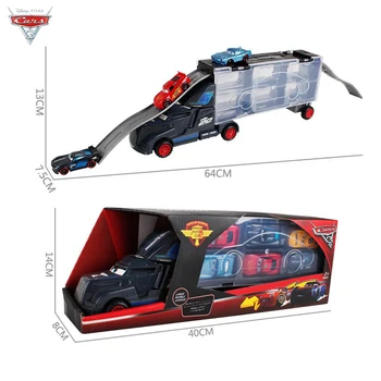 Disney Pixar Cars 3 Žaibas McQueen Jackson Audra Cruz Mater Mack Dėdė Sunkvežimių Diecast Metal Automobilio Modelį Boy Toy Nemokamas Pristatymas