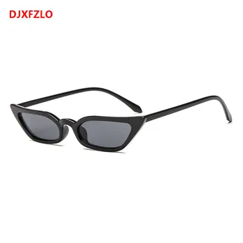 DJXFZLO Naujas cat eye akiniai nuo saulės boutique mados nedidelį langelį, akiniai populiarus asmenybės moterų modelių, akiniai nuo saulės, prekės dizainas