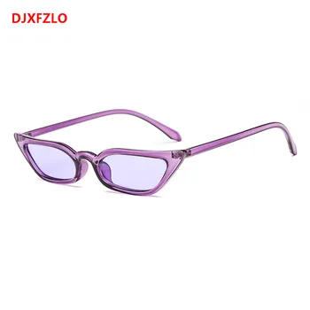 DJXFZLO Naujas cat eye akiniai nuo saulės boutique mados nedidelį langelį, akiniai populiarus asmenybės moterų modelių, akiniai nuo saulės, prekės dizainas