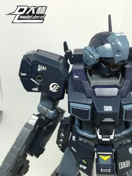 DL Bendrasis Gundam modelis lipdukas Lipdukas MG 1/100 RGM-96X Jesta Žaislai Modelis Įrankiai UC04 Nemokamas pristatymas