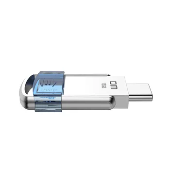 DM PD119 USB Flash Drive 32GB OTG Metalo USB 3.0 Pen Ratai Klavišą 64GB C Tipo Didelės Spartos pendrive Mini Flash Drive, Memory Stick