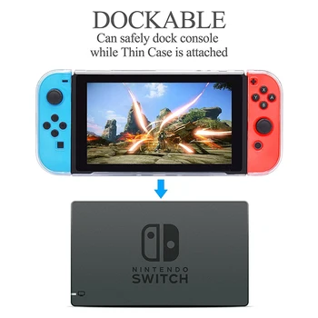 Dockable Atveju Nintendo Apsauginis Jungiklis Priedai Padengti Atveju Nintendo Jungiklis Džiaugsmas-Con Valdytojas