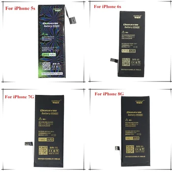 DORAYMI Ličio Baterija Apple iPhone 5S 6 6S 7 8 Plius 6G 7G 8G X Mobiliojo Telefono Baterijos Pakeitimas iPhone6 iPhone6s Bateria