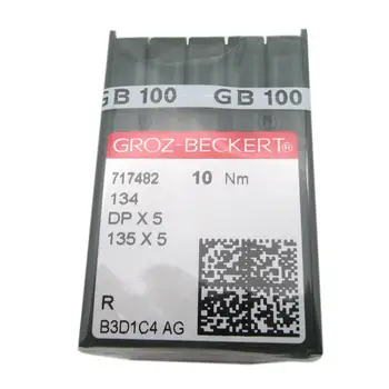 # DPX5 100 Groz-Beckert 134R 135X5 DPX5 Reguliariai apvalus taškas(R) Siuvimo Mašinų Adatos