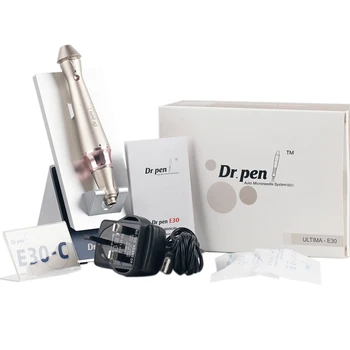 Dr. pen E30-C Naujo Dizaino Aukso Microneedling Derma Pen Laidinio Elektros Dermapen Valcavimo Odos priežiūros Gydymas