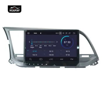 DSP Android 9.0 Automobilių GPS Navigacija, Automobilinis DVD Grotuvas Hyundai Elantra 2016-2018 auto radijo player multimedia Stereo Galvos vienetas 64