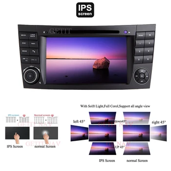 DSP IPS ekranas Android 10 Automobilių DVD Multimedijos Grotuvo Mercedes/Benz W209 W463 W219 W211 su Radijo WiFi BT Stereo GPS