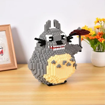 DUZ 8619 Atkakli Toli Mano Kaimynas Totoro Katė Gyvūnų 3D Modelį 